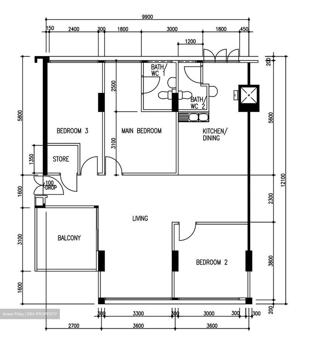 Blk 124 Pasir Ris Street 11 (Pasir Ris), HDB 4 Rooms #606362071